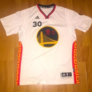 Golden State Warriors Steph Curry CNY Jersey